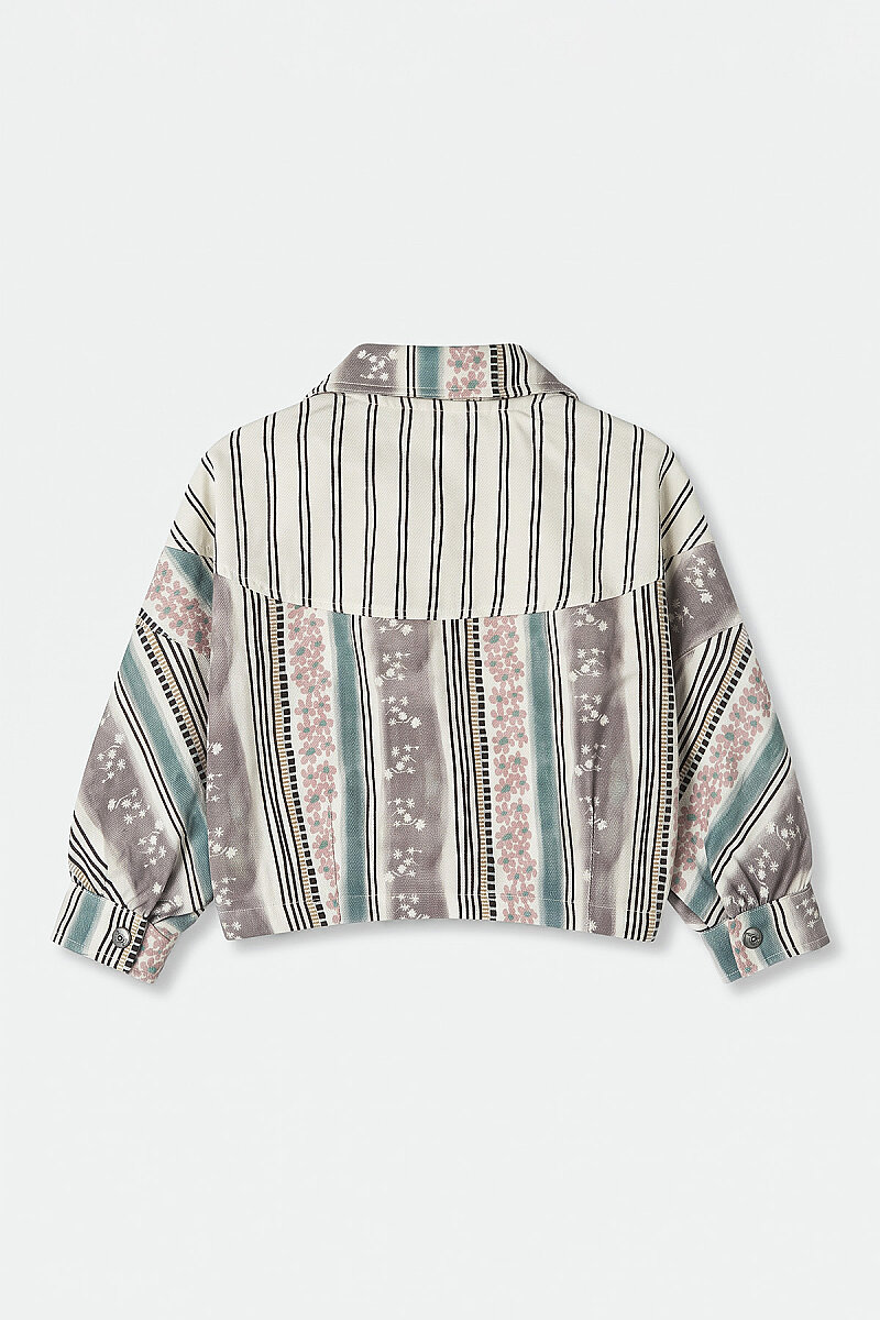 Aurora Patch Patterned Jacket - 6