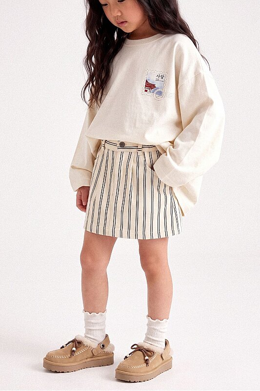 Aurora Striped Skirt - Marvy Kids