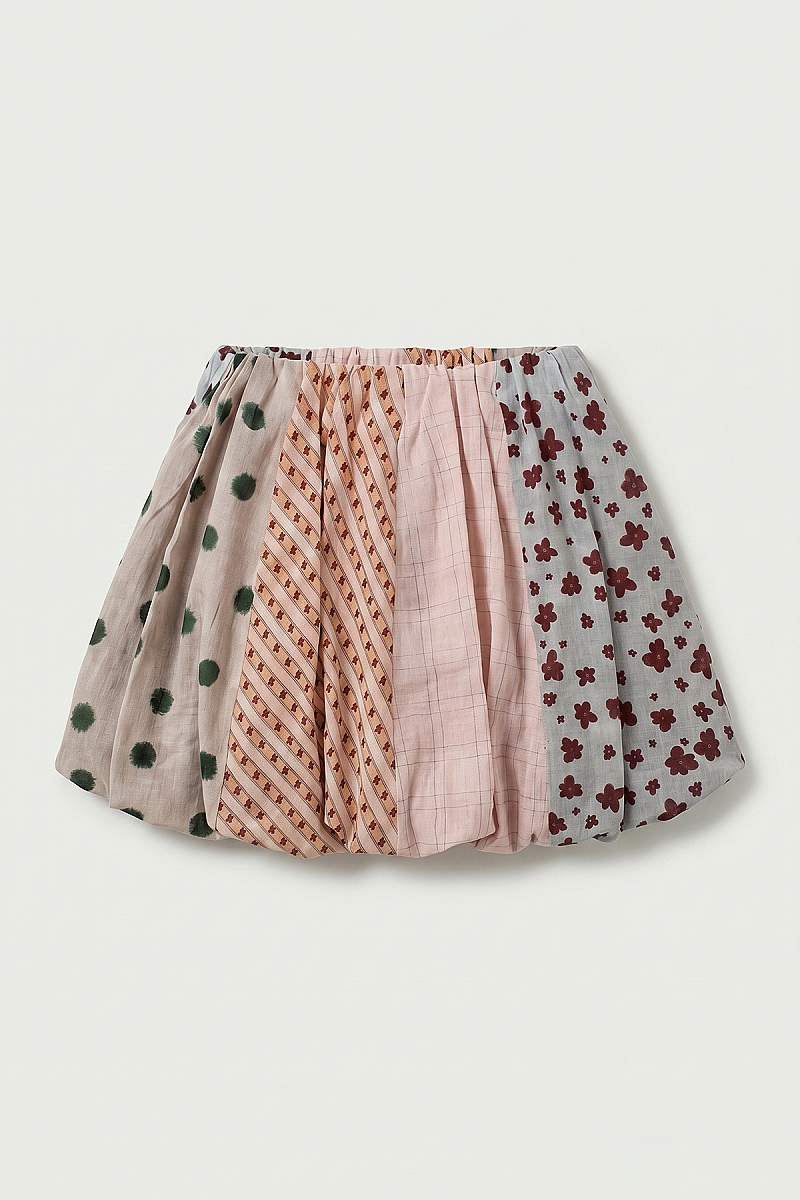 Clover Patch Balloon Skirt - 3