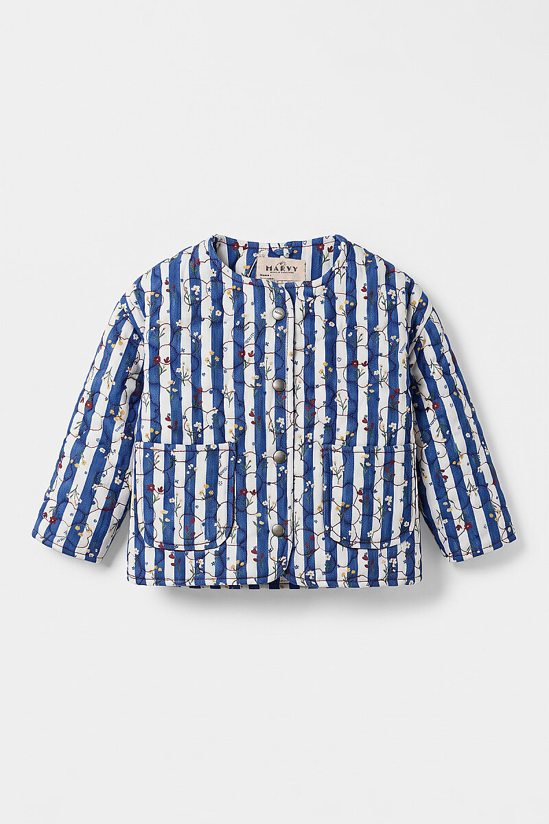 Finn Quilted Floral Jacket - 3