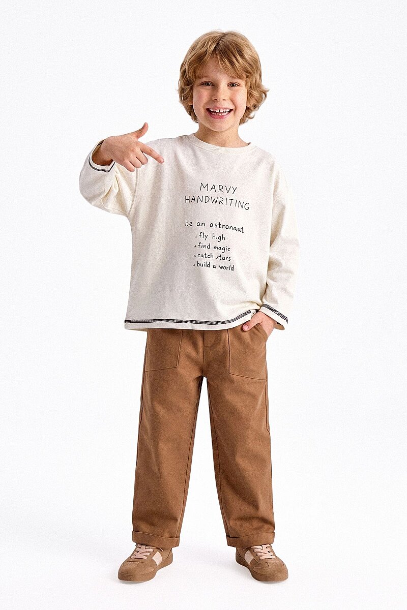 Handwriting Print T-Shirt - 2