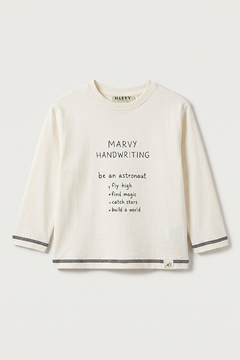 Handwriting Print T-Shirt - 3