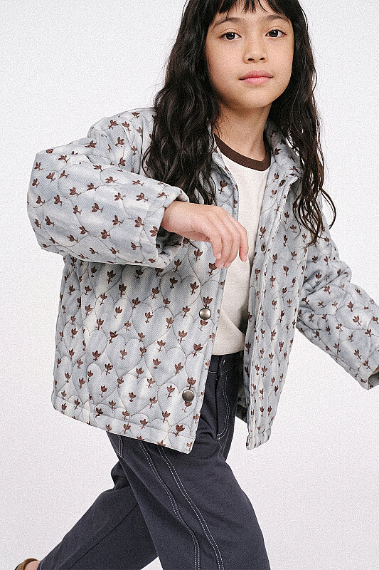 Lior Heart Quilted Jacket - Marvy Kids