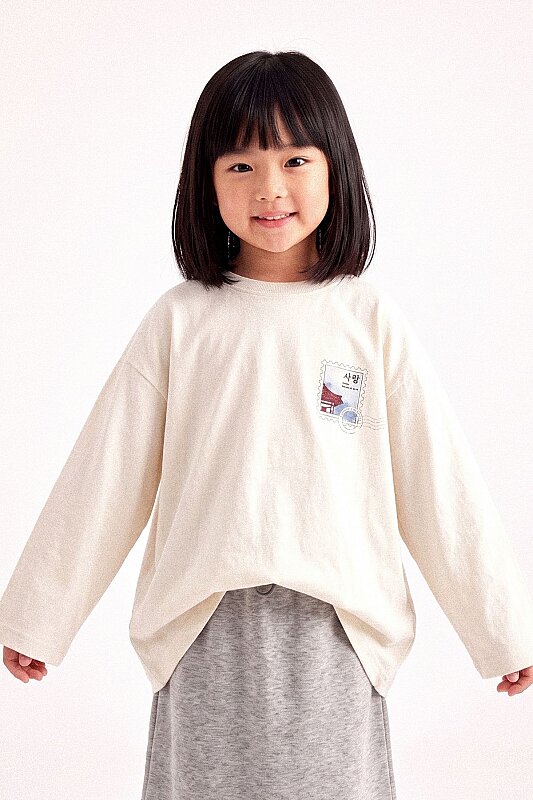 Sarang Print T-Shirt - Marvy Kids