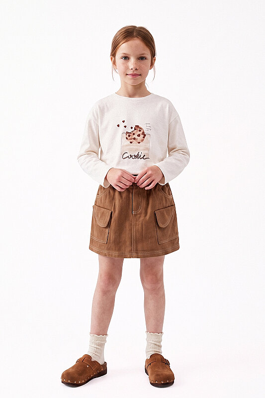 Sora Cepli Mini Etek - Marvy Kids