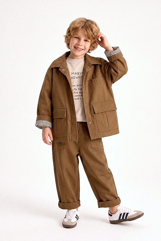 Sora Lined Trench Jacket - Marvy Kids