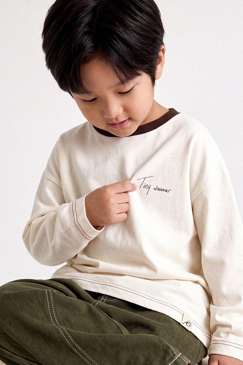 Tiny Dreamer Printed Oversize Unisex Kids T-Shirt - 5